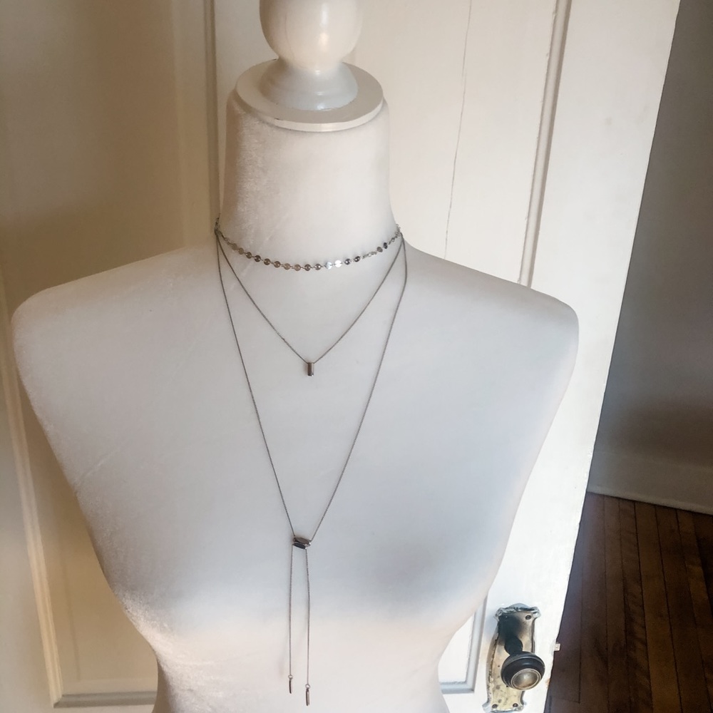 🕸 Delicate Multistrand Necklace🕸